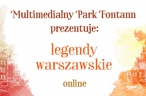 Multimedialny Park Fontann Legendy Warszawskie - baner