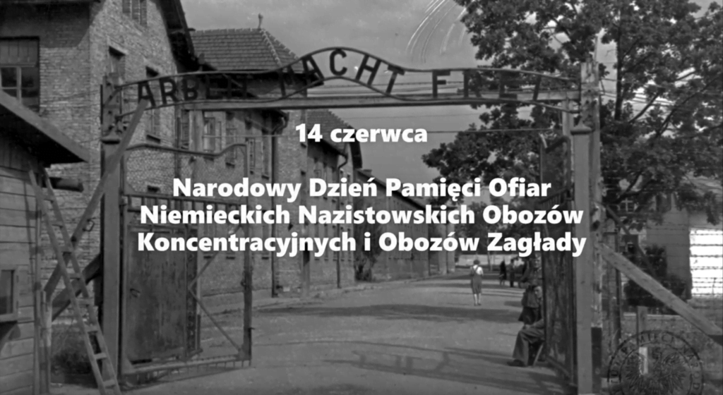 Auschwitz-Birkenau - Materiał IPN Kielce - brama