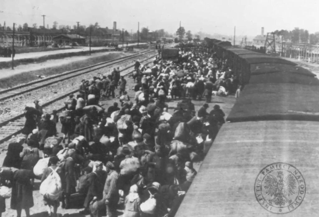 Auschwitz-Birkenau - Materiał IPN Kielce - transport