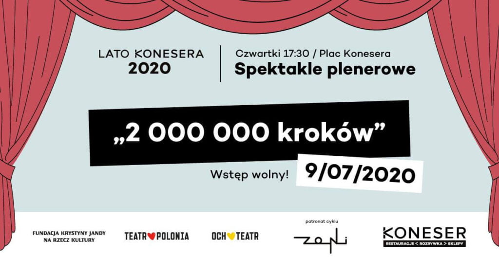 Lato Konesera - spektakle terenowe - baner