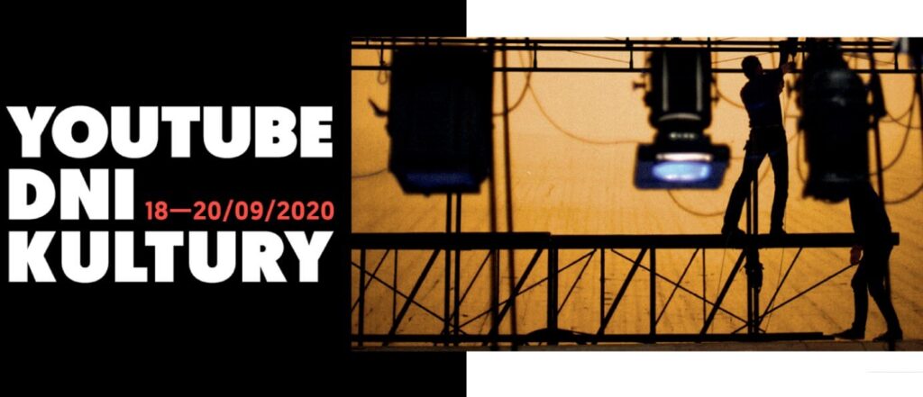 Youtube Dni Kultury 2020 - baner