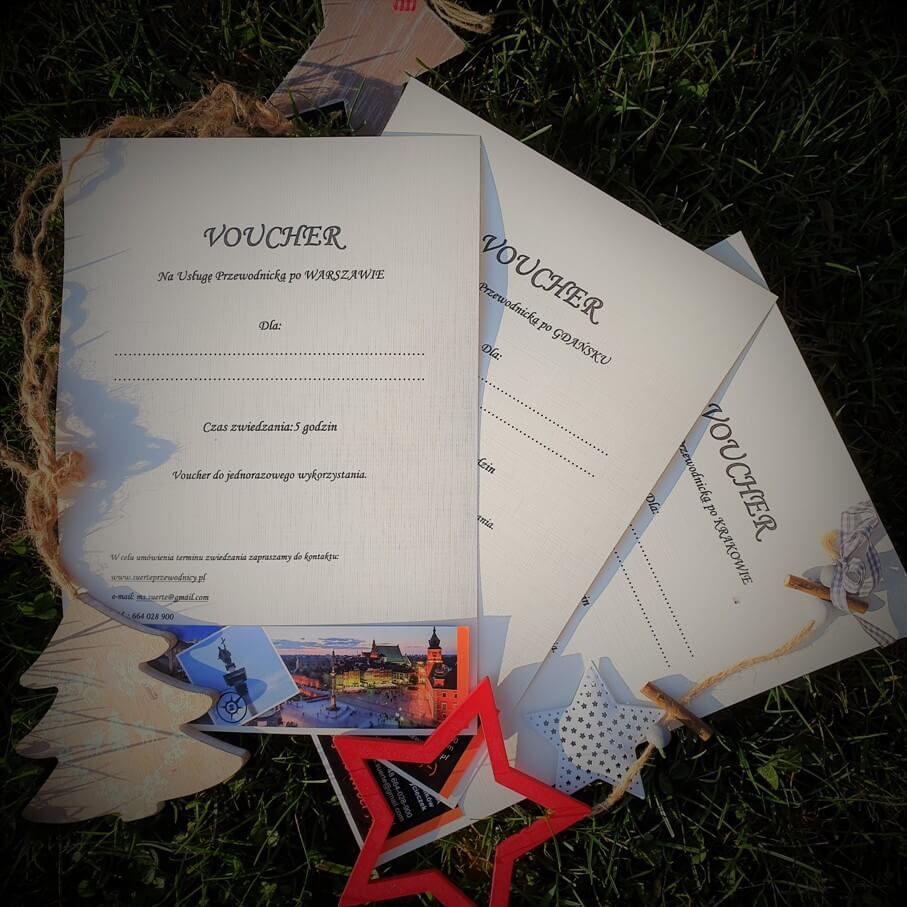 Voucher Usługa Przewodnicka wersja na Boże Narodzenie