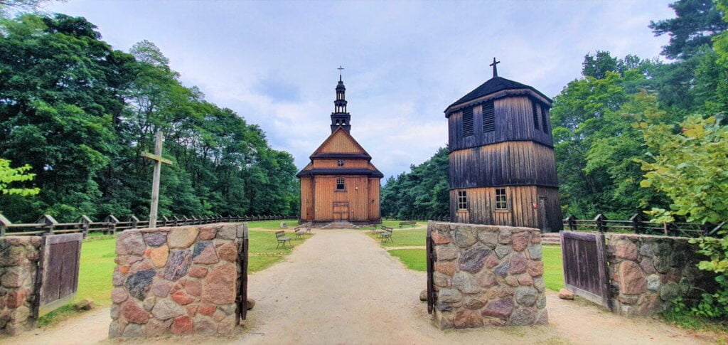 Kościół Najświętszego Serca Jezusowego z Drążdżewa - Muzeum Wsi Mazowieckiej w Sierpcu