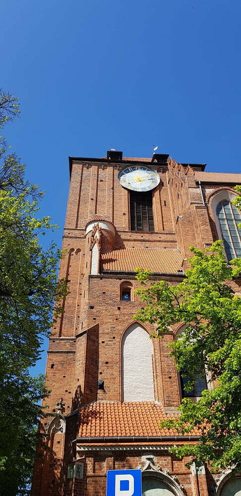 Wieża Bazyliki Katedralnej św. Janów w Toruniu