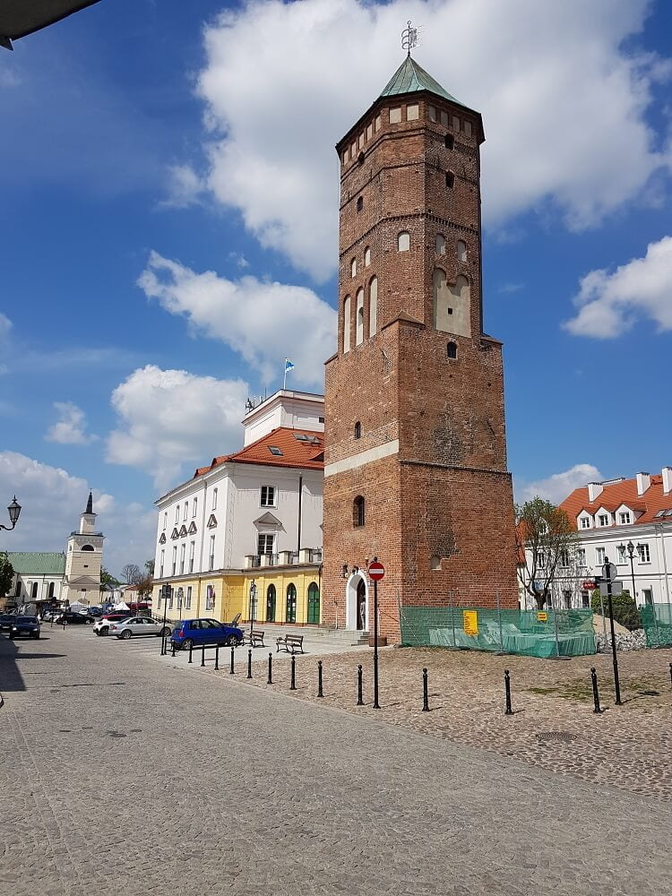 Średniowieczna wieża w Pułtusku