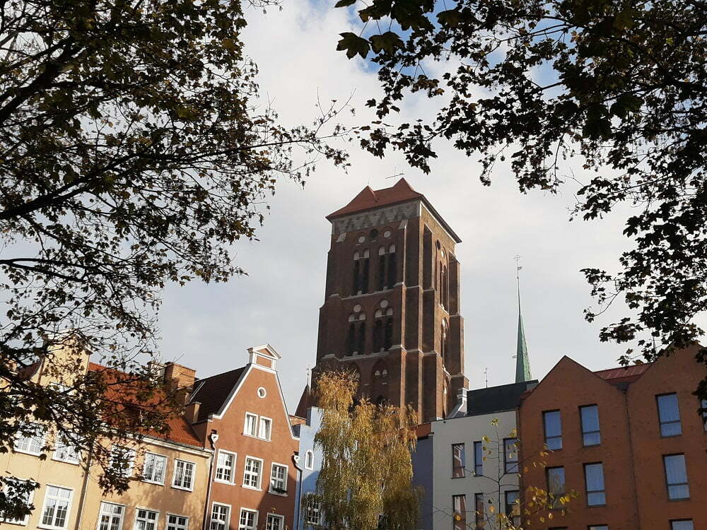 Gdańsk - Wieża Bazyliki Mariackiej