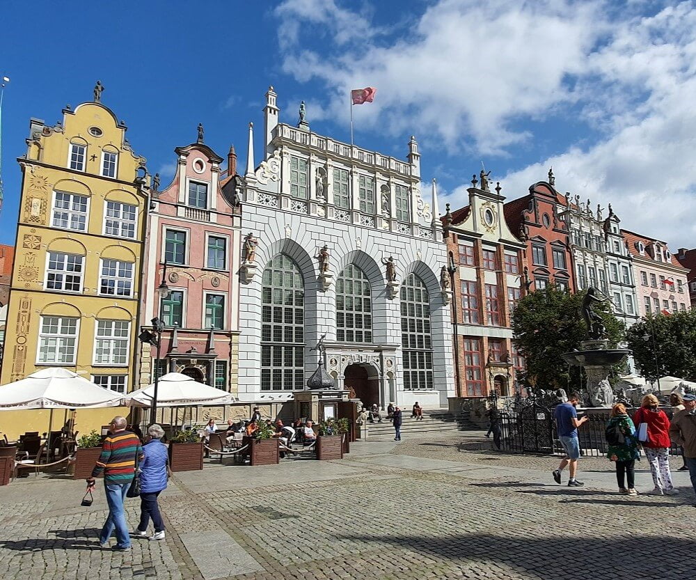 Główne Miasto Gdańsk - Długi Targ - Kamienice