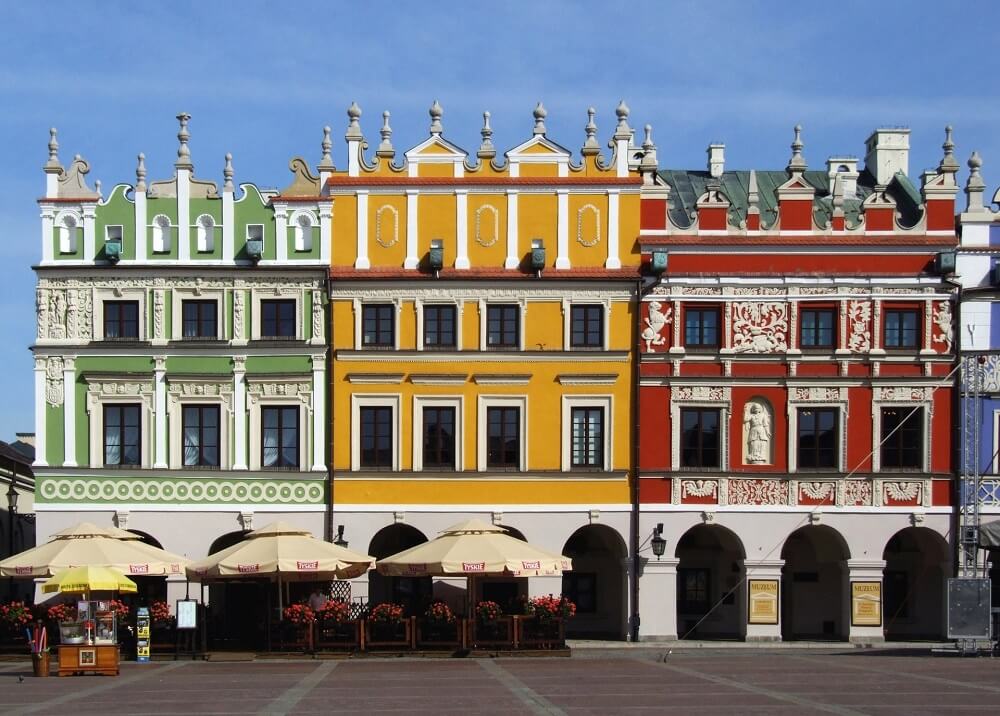 Kamienice Ormiańskie w Zamościu Kamienice Ormiańskie w Zamościu