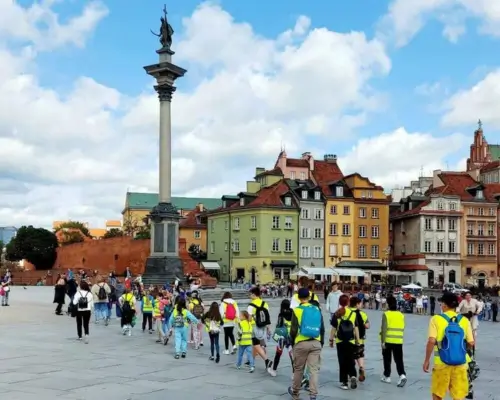 Wycieczka z przewodnikiem po Warszawie dla dzieci